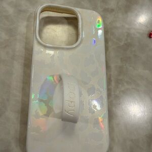 Loopy Case Iridescent White Phone Case